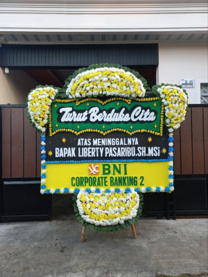 Papan Bunga Duka di Melawai