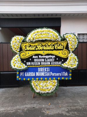 Papan Bunga Duka di Melawai